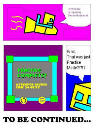 Comicscratcher, also known as comic is a gde character. Geometry Dash Comic It Was Practisce Mode Wattpad