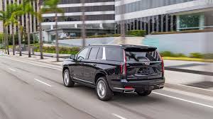 It's one of the largest suvs on sale. First Drive Review 2021 Cadillac Escalade Intimidates With Size Ingratiates With Tech