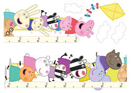 Peppa Pig Self Adhesive Wall Stickers Departments Diy At