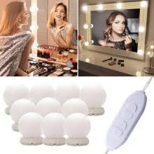 The main distinguishable feature of a hollywood mirror from other vanity or wall mount mirror is its integrated lights. 6 10 14bulbs Led 12v Makeup Mirror Light Bulb Hollywood Vanity Lights Stepless Dimmable Usb Wall Lamp Kit For Dressing Table Buy Cheap In An Online Store With Delivery Price Comparison
