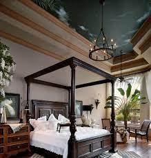 Celebrate Moon Landing With Interiors Inspired By The Cosmos Colonial Home Decor Contemporary Bedroom British Colonial Decor