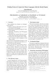 Vous l'aurez compris, nous sommes la boutique officielle des poupées sexe doll en france. Pdf Finding Terms In Corpora For Many Languages With The Sketch Engine