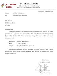 Rapat kordinasi ( rakor ) kepada yth bapak / ibu di tempat. 8 Contoh Surat Undangan Resmi Terbaru Rapat Kegiatan Dan Acara