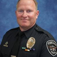 Officer Frank Losch retires from Fontana P.D., but not before being named  Employee of the Month