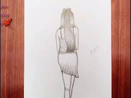 Doms ( zoom ultimate dark ) pencil visit to. Easy Girl Drawing For Beginners Girl Drawing Step By Step Tutorial Drawing Academy With Sameen Y Drawing For Beginners Girl Drawing Step By Step Drawing