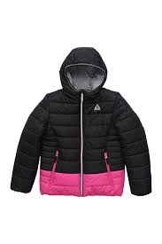 Gerry Jewel Quilted Puffer Jacket Big Girls Hautelook