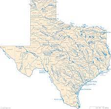 Big lake, brassua lake, caucomgomoc lake, chamberlain lake. Map Of Texas Lakes Streams And Rivers