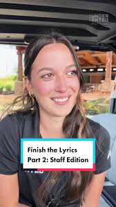 PART 2: FINISH THE LYRICS. but let's make it staff edition. #UGTour ...