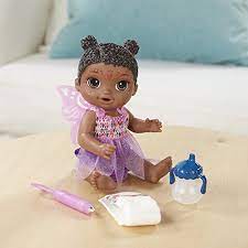African American Black Baby Doll Baby Alive Fairy Girl With Face Paint Hasbro Babyalive Dollswithclothinga Interactive Baby Dolls Baby Alive