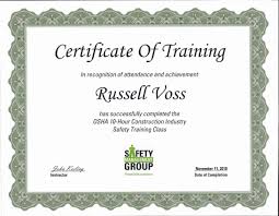 Examples include employees in healthcare, manufacturing, agriculture, cosmetology, automotive, warehousing, and distribution. First Aid Course Certificate Template Training 30 Osha 10 Throughout Osha 10 Card Template Cume Certificate Templates Card Template Gift Certificate Template
