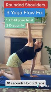 Yoga Flow For Stiff Shoulders And Chest Video Yoga Flow Yoga Teacher Training Yoga Poses