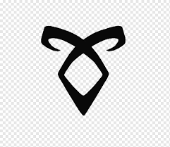 Yesterday i drawed the love rune on the board and my french teacher was just like 'that kinda looks like i really like the love rune, it's a really nice symbol of something important, and it looks pretty :d. Black Logo The Mortal Instruments City Of Bones Runes Angel Raziel Angel Angle Text Heart Png Pngwing