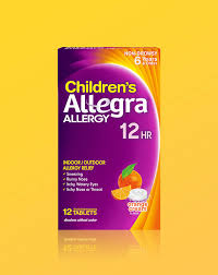 childrens allegra meltable tablets allegra