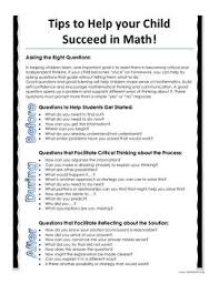 Questions To Ask And Homework Help Tips For Math Teaching Math Elementary Learning Math Homework Help