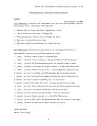An independent clause is a clause that can stand on its own and usually has a subject, a verb and an object. Clauses And Sentence Structure Worksheet For 4th 6th Grade Lesson Planet