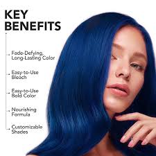 Blue Envy: Deep Blue Semi-Permanent Hair Dye Kit