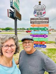 Visited Chelsea, OK, today. We had visited the old Pryor Bridge built in  1926 in 2020 but didn't know about the town's Pedestrian Underpass or  Oklahoma's first oil well (or so it
