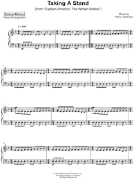 Samuel Ramos Taking A Stand Sheet Music Piano Solo In D Minor Download Print Sku Mn0180192