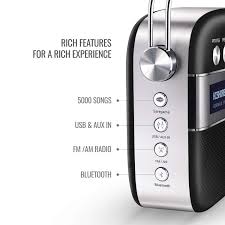 Saregama Carvaan Premium Portable Music Player With 5000 Preloaded Songs Fm Bt Aux Royal Blue Buy Online In Switzerland At Switzerland Desertcart Com Productid 79125809