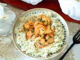 Keto Shrimp And Grits Low Carb Grits Twosleevers