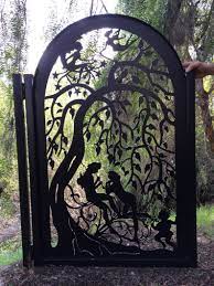 Custom Metal Gate Custom Art Pedestrian Walk Thru Entry Iron Etsy In 2021 Iron Garden Gates Wrought Iron Garden Gates Metal Garden Gates