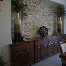 Freestanding stone walls are a handsome way to define and improve your property. Dining Room Buffet Hutches And Servers Dining Room Buffet Stone Walls Interior Decor