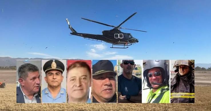 Quiénes eran los 7 tripulantes que murieron en el accidente aéreo en San Juan: iban policías, bomberos y un funcionario - Diario Río Negro