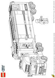 Coloriage Lego City Unite De Police Mobile Lego City Lego Poster Lego