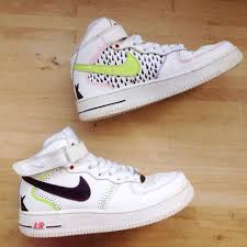 Painted Nike Air Force 1 Diy Selfmade Custom Custom Nike Shoes Nike Nike Air Force Sneaker
