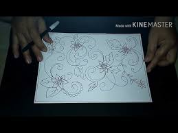 Maybe you would like to learn more about one of these? Cara Menggambar Sketsa Motif Batik Sketsa 8 Youtube