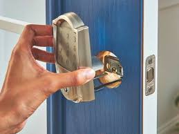 The product does not replace your lock on your patio but instead uses a motor drive belt system that is hidden near the top of your door. Schlage Encode Smart Wifi Deadbolt Review Smart Deadbolt For Any Home