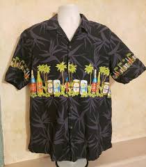Black And Blue Beer Details About Rjc Hawaiian Shirt Beer Black Palm Cotton Beers Xl Hawaiian Shirt Shirts Mens Hawaiian Shirts