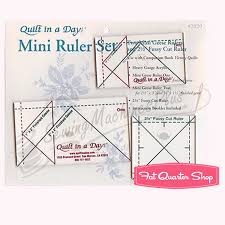 Quilt In A Day Mini Geese Ruler Set By Eleanor Burns Qd 2020