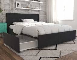 Cardiff solid oak queen storage bed. Realrooms Alden Platform Bed With Storage Drawers Mimbarschool Com Ng