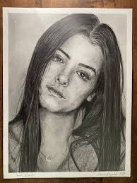 Digital Download Of Charli D Amelio Etsy Sketches Of People Draw So Cute People Famous Celebrities