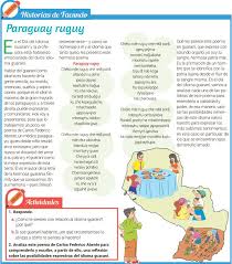 Llegó un día a mi puerta con un claro silencio sobre la frente. Paraguay Ruguy Escolar Abc Color