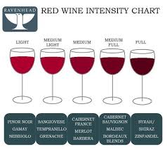 Red Wine Intensity Chart In 2019 Wine Tasting Party Red