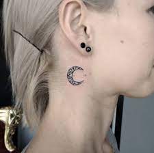 Geometric Moon Tattoo Design Jpg 595 594 Pixels Crescent Moon Tattoo Moon Tattoo Geometric Tattoo Design