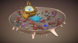 Animal cell structure 3d model. Animal Cell 3d Models Stlfinder