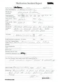 Medication Incident Report Form Template 2 Templates Example Templates Example Incident Report Form Incident Report Scholarship Thank You Letter