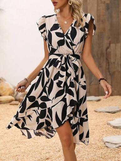 Vestido cruzado