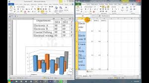 How To Insert A 3d Column Chart For Result Analysis
