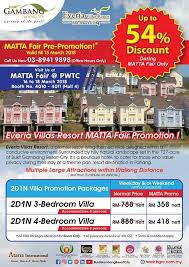 Fly from rm219 … tags:malaysia airlines promotion, mas airline, mas airlines, matta fair 2017. Pre Matta Promotion Strictly From Now Until 15 March Don T Miss This Chance To Enjoy Big Discounts Call Us Now To Buy Gambang Resort Villa Resort Living