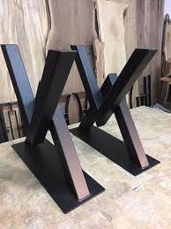 Shop for furniture legs in furniture hardware. Ohiowoodlands Esstischgestell Stahl Esstischbeine West Virginia Tischb Table Burea Steel Dining Table Legs Dining Table Bases Metal Base Dining Table