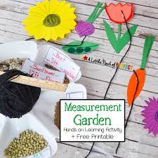They are given the opportunity. Measurement Garden Hands On Math Activity And Free Printable