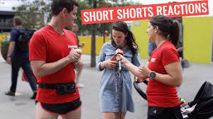 Running shorts men marathon quick dry fitness gym shorts printing running shorts. People React To 2 Short Running Shorts Youtube