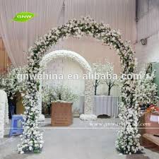 Add garden flowers on top of the signs to give a romantic touch. Gnw Fla1601002 New 8ft Flower Garden Wedding Arch Bridal Party Decoration Entrance Buy Entrance Arch Designs Garden Wedding Arch Fiberglass Stand Wedding Arch Product On Alibaba Com