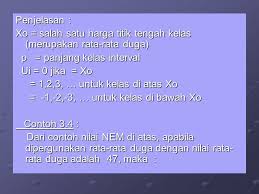 Kalau yang kamu tanyakan itu jumlah nem nya 21,55. Ukuran Lokasi Dan Variansi Ppt Download
