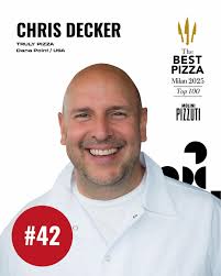 Our very own Chef Chris Decker has been named one of the Top 100 Pizza  Chefs in the World by @thebestpizzawards !🍕 This global recognition is a  reflection of Chris's unmatched dedication