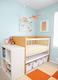 Believe it or not, decorating a nursery for baby in a small space isn't so difficult as you might think. How To Design A Small Nursery 17 Brilliant Small Nursery Solutions Nursery Design Studio